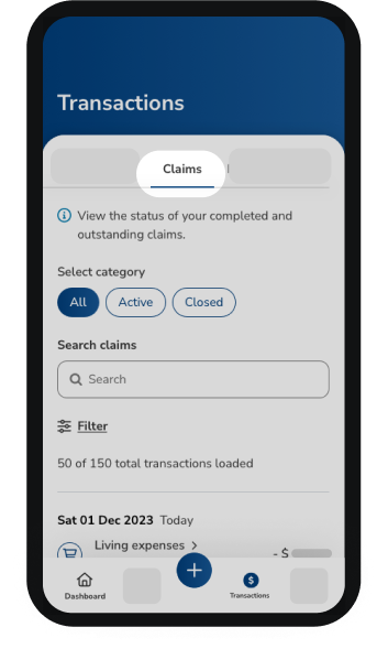 My RemServ How to View Claims History Steps