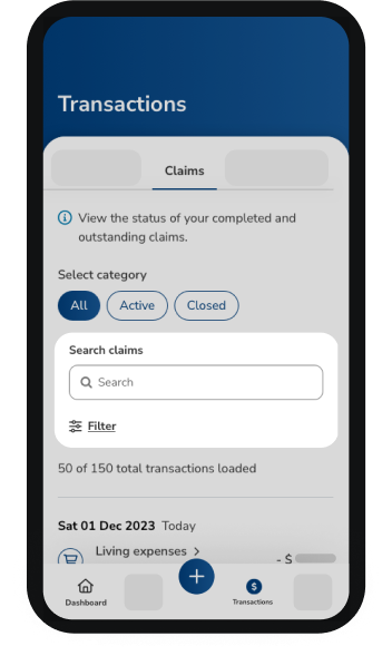 My RemServ How to View Claims History Steps
