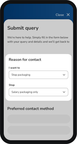 My RemServ How to Cancel Salary Packaging Steps